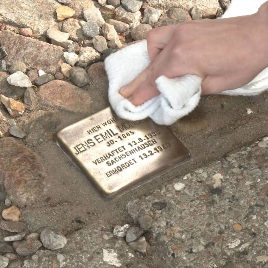 Stolperstein für Jens Mungard in Keitum